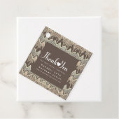 Macrame Handmade Business Vielen Dank Geschenkanhänger (Beispiel)