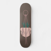 Macrame Pflanze Hanger Planter Pots Cactus Skateboard (Vorderseite)