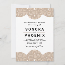 Macrame Wedding Einladung