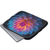 Macro Aurora Bloom 10 inch Laptopschutzhülle (Vorne Knopf)