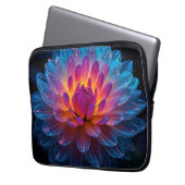 Macro Aurora Bloom 13 inch Laptopschutzhülle (Vorderseite Links)