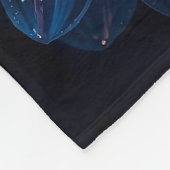 Macro Aurora Bloom Fleecedecke (Ecke)