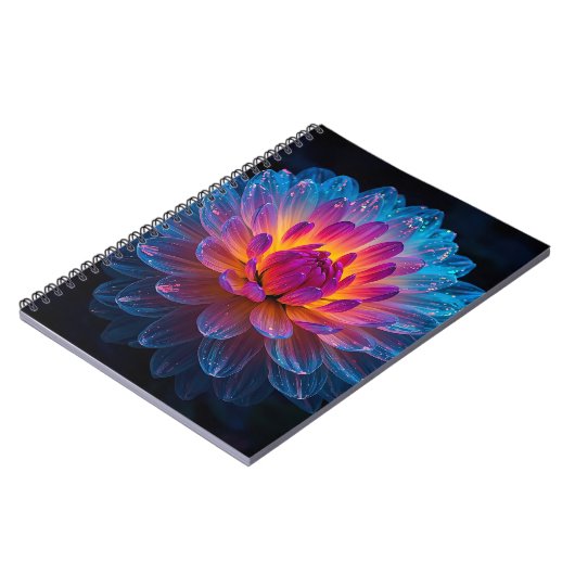 Macro Aurora Bloom Notizblock (Linke Seite)