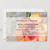 Macro Blume Tiger Lily Einladung (Vorderseite)