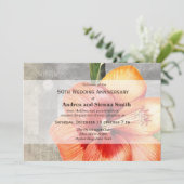 Macro Blume Tiger Lily Einladung (Stehend Vorderseite)