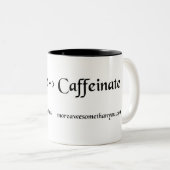 Macro->Caffeinate Tasse - besonders angefertigt (VorderseiteRechts)