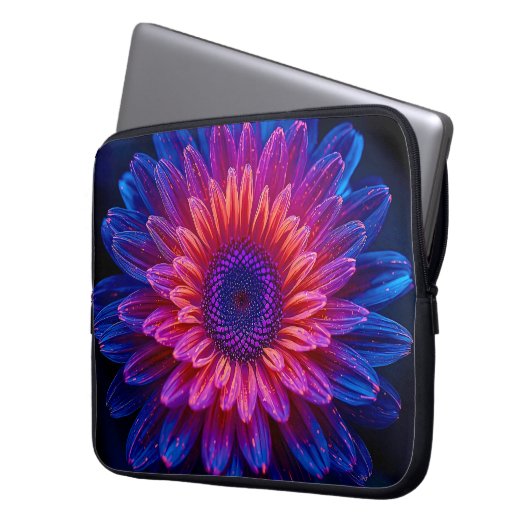 Macro Crystalline Cascade 15 inch Laptopschutzhülle (Vorderseite Links)