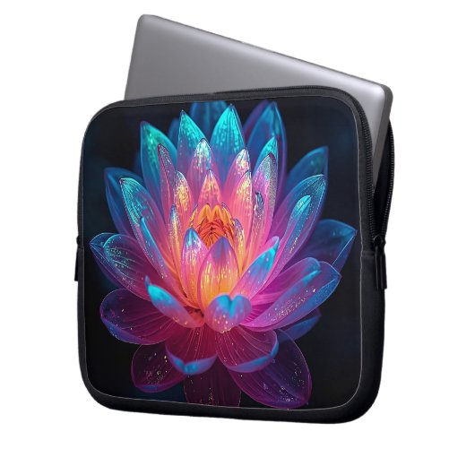 Macro Ethereal Zen 10 inch Laptopschutzhülle (Vorderseite Links)