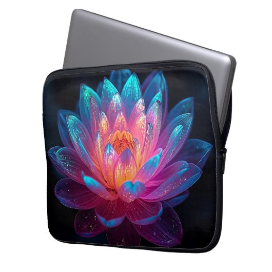 Macro Ethereal Zen 13 inch Laptopschutzhülle (Vorderseite Links)