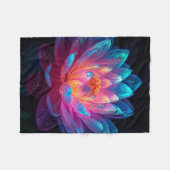 Macro Ethereal Zen Fleecedecke (Vorderseite (Horizontal))