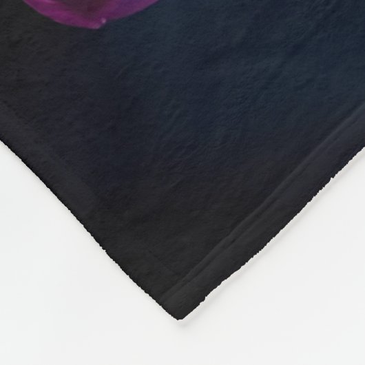 Macro Ethereal Zen Fleecedecke (Ecke)