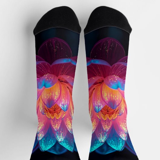 Macro Ethereal Zen Socken (Oben)