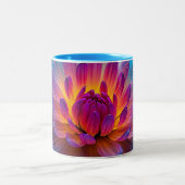 Macro Ethereal Zen Zweifarbige Tasse (Mittel)