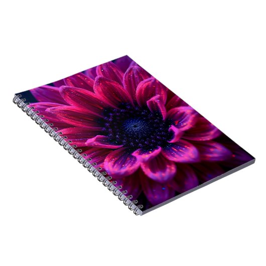 Macro Fuchsia Nebula Notizblock (Rechte Seite)