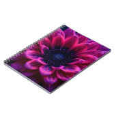 Macro Fuchsia Nebula Notizblock (Linke Seite)