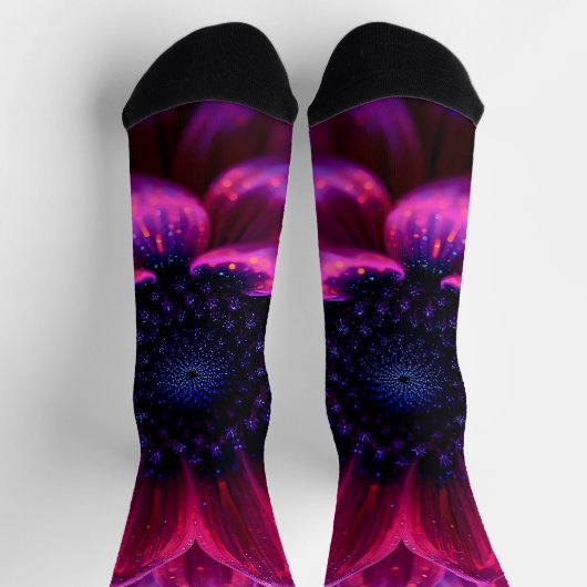 Macro Fuchsia Nebula Socken (Oben)
