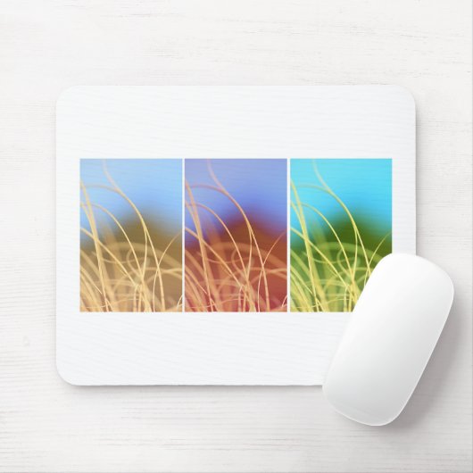 Macro Grass Trio Mousepad (Mit Mouse)