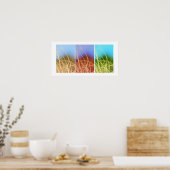 Macro Grass Trio Poster (Küche)