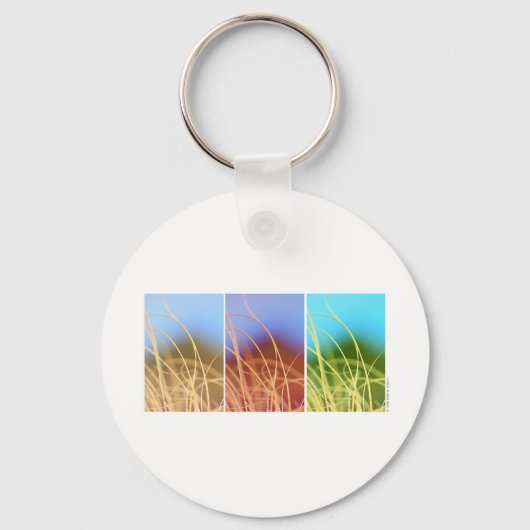 Macro Grass Trio Schlüsselanhänger (Vorderseite)