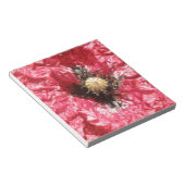 Macro Notepad der hübschen Red Poppe Blume Notizblock (angewinkelt)