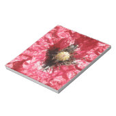 Macro Notepad der hübschen Red Poppe Blume Notizblock (Rotiert)