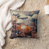 Macro Pilze Akrylprint Kissen (Decke)