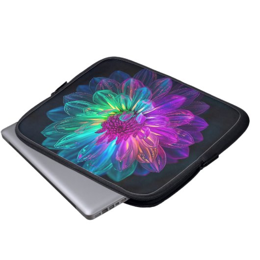 Macro Prism Petals 10 inch Laptopschutzhülle (Vorne Knopf)