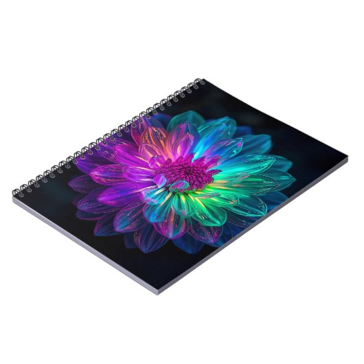 Macro Prism Petals Notizblock (Linke Seite)