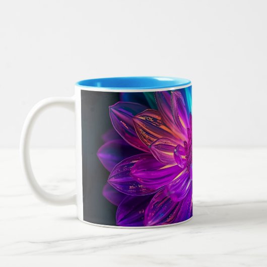 Macro Prism Petals Zweifarbige Tasse (Links)