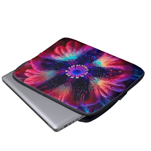 Macro Radiant Riot 13 inch Laptopschutzhülle (Vorne Knopf)