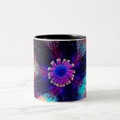 Macro Radiant Riot Zweifarbige Tasse (Mittel)