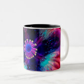 Macro Radiant Riot Zweifarbige Tasse (VorderseiteRechts)