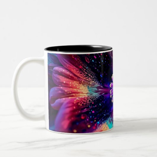 Macro Radiant Riot Zweifarbige Tasse (Links)