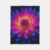 Macro Stellar Burst Fleecedecke (Vorderseite)