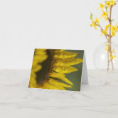 Macro Sunflower Karte (Gelbe Blume)