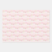 Macron Afternoon Tea Party Pattern Geschenkpapier Set (Vorderseite 2)