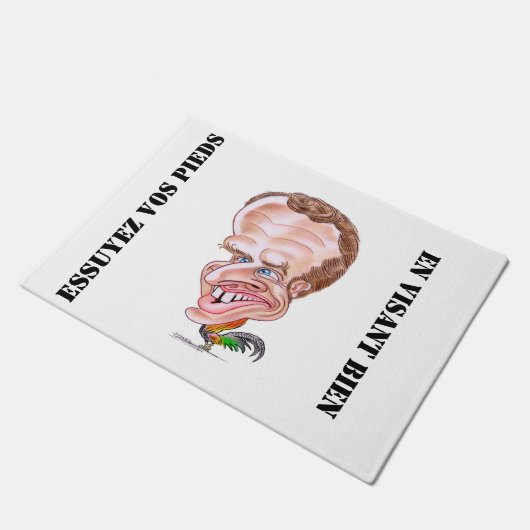 Macron Fußmatte (Schrägansicht)