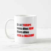 MACRON = Mondialisierung Kaffeetasse (Links)