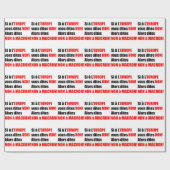 MACRON = Mondialisierung - Packpapier (Flach)