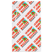 Macron sagt, Französisch ist eine Insel Kleine Geschenktüte (Rückseite)