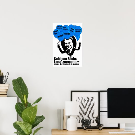 MACRON-Wahlen 2017-Poster Poster (Heimbüro)