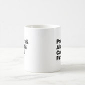 Macronutrients. Proteine & Alkohol & Fette. Kaffeetasse (Mittel)