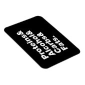 Macronutrients. Proteine & Alkohol & Fette. Magnet (Rechte Seite)