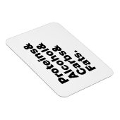 Macronutrients. Proteine & Alkohol & Fette. Magnet (Rechte Seite)