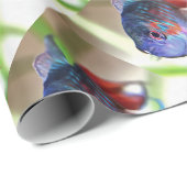 Macropodus Opercularis Aquarium Fisch Geschenkpapier (Rolleneckpunkt)