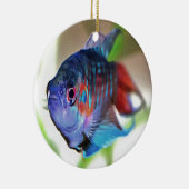 Macropodus Opercularis Aquarium Fisch Keramikornament (Rechts)