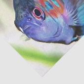 Macropodus Opercularis Aquarium Fisch Seidenpapier (Ausschnitt)