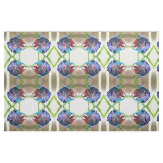 Macropodus Opercularis Aquarium Fisch Stoff (Fat Quarter (45,7 x 55,9 cm))