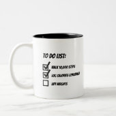 Macros Journey Zweifarbige Tasse (Links)