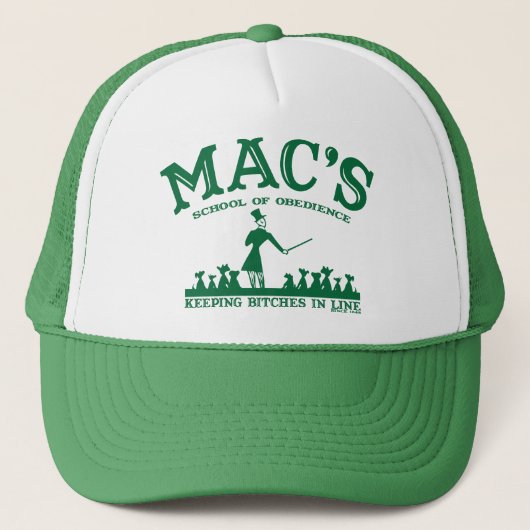 Macs Truckerkappe (Vorderseite)